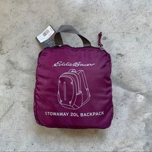Eddie Bauer stowaway backpack